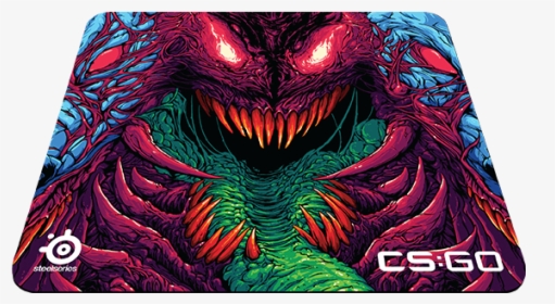 Qck Cs - Steelseries Hyper Beast Mouse Pad, HD Png Download, Transparent PNG