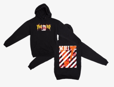 Vlone Off White Hoodie, HD Png Download, Transparent PNG