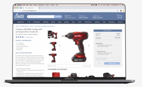 Sears Product Mockup, HD Png Download, Transparent PNG