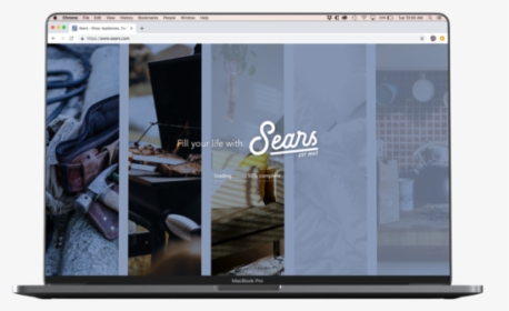 Sears Loading Mockup, HD Png Download, Transparent PNG
