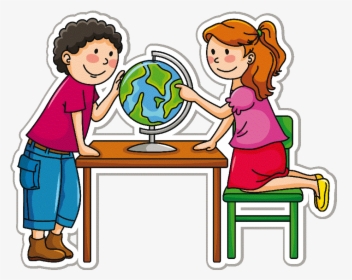 Students Learning Cartoon, HD Png Download, Transparent PNG