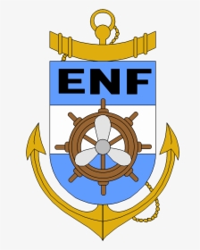 Escuela Nacional Fluvial Emblem - Escuela Nacional Fluvial, HD Png Download, Transparent PNG