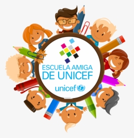 Fem School Escuela Amiga De Unicef - Clip Art Student Council, HD Png Download, Transparent PNG