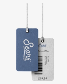 Sears Tag Mockup, HD Png Download, Transparent PNG