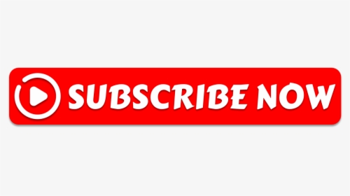 Youtube Subscribe Button Png Transparent - Youtube Subscribe Now Button, Png Download, Transparent PNG
