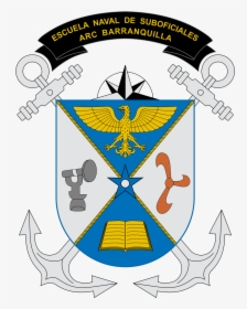 Escuela Naval De Suboficiales A , Png Download - Crest, Transparent Png, Transparent PNG