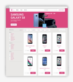 T Mobile Web Shop, HD Png Download, Transparent PNG