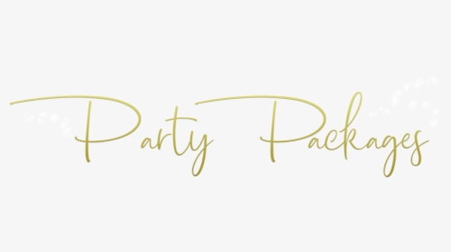 Party Packages - Calligraphy, HD Png Download, Transparent PNG
