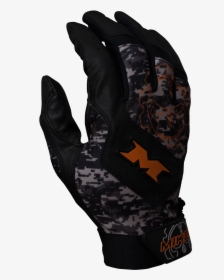 Miken Digital Camo Pro Adult Batting Gloves - Batting Glove, HD Png Download, Transparent PNG