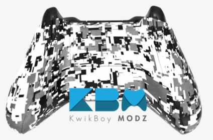 Digital Camo White Xbox One Controller - Illustration, HD Png Download, Transparent PNG