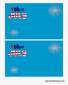 Blank 4th Of July Invitations, HD Png Download, Transparent PNG