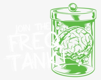 Brain In Jar Clip Art, HD Png Download, Transparent PNG