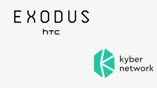 Htc Blockchain Phone Exodus 1 Integrates Kyber Network - Graphics, HD Png Download, Transparent PNG