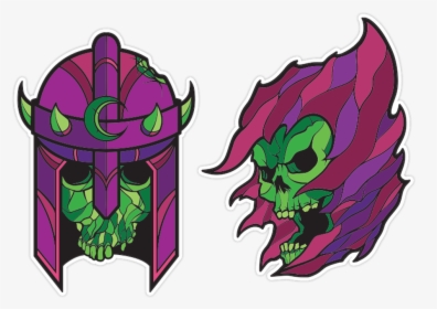 Fragmented Souls Phyrexius And Xanion Sticker Set By - Illustration, HD Png Download, Transparent PNG