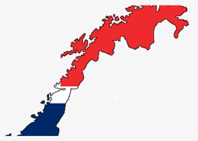 Flag Of Norway - Norway Flag Map, HD Png Download, Transparent PNG