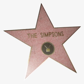 Walk Of Fame The Simpsonsdi - Walk Of Fame The Simpsons, HD Png Download, Transparent PNG