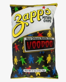 Zapp S Kettle Style Potato Chips - Voodoo Chips, HD Png Download, Transparent PNG