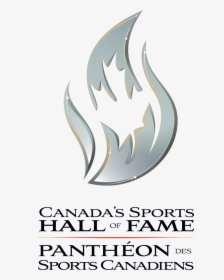 Vertical - Logo - - Black - Text - Canada's Sports Hall Of Fame, HD Png Download, Transparent PNG
