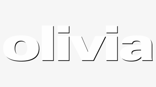 Olivia Logo Black And White - Line Art, HD Png Download, Transparent PNG