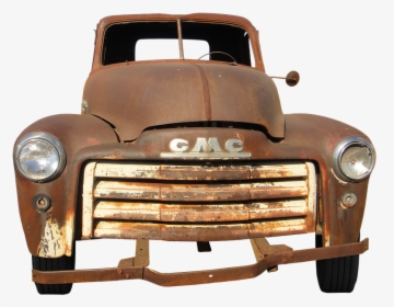 Gmc, Oldtimer, Rusted, Rust, Old, Antique, Vintage - Old Truck In Field, HD Png Download, Transparent PNG