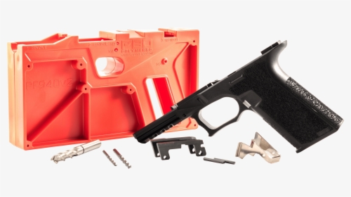 Polymer80 Pf940v2bl G17/22 Gen3 Compatible Frame Kit - Compact Pistol Frame Kit, HD Png Download, Transparent PNG
