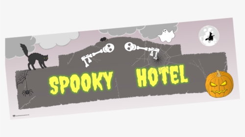 Spooky Hotel Bannercover - Banner, HD Png Download, Transparent PNG