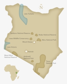 National Parks In Kenya Uganda And Tanzania, HD Png Download, Transparent PNG