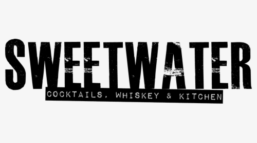 Sweetwater Craft Cocktails Florida Whiskey Whisky Gin - Monochrome, HD Png Download, Transparent PNG