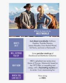 West World Hbo, HD Png Download, Transparent PNG