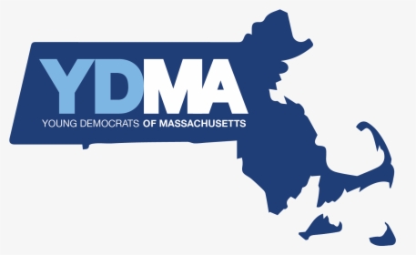 Young Democrats Of Massachusetts - State Massachusetts Outline, HD Png Download, Transparent PNG