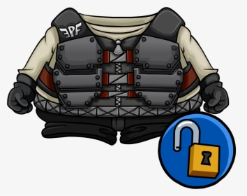 Club Penguin Wiki - Club Penguin Epf Armor, HD Png Download, Transparent PNG