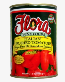 Italian Crushed Tomatoes Polpa Fine Di Pomodoro Italiano - Flora Foods, HD Png Download, Transparent PNG