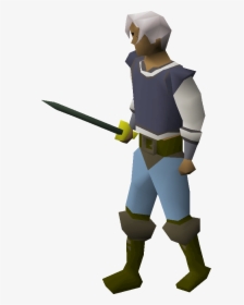 Runescape Mithril Longsword, HD Png Download, Transparent PNG