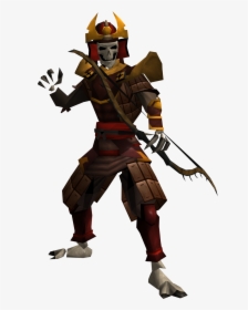 Samurai Outfit And Sword Runescape, HD Png Download, Transparent PNG