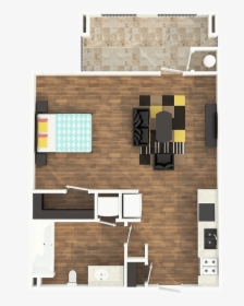 Studio 1 Bathroom Apartment For Rent At Highlander - Highlander North Campus Layouts, HD Png Download, Transparent PNG
