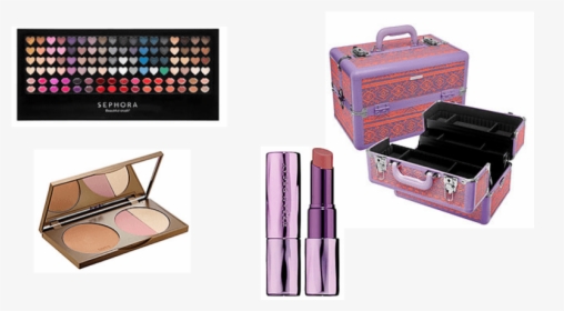 Sephora Makeup - Sephora Train Case Purple Orange, HD Png Download, Transparent PNG