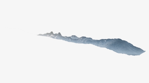 Mountain Range 3 Header Layer - Snow, HD Png Download, Transparent PNG