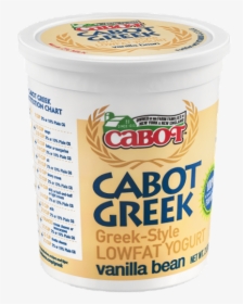 Cabot 2% Vanilla Bean Greek Yogurt, HD Png Download, Transparent PNG