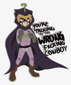 Mysterion Fanart In South Park, HD Png Download, Transparent PNG