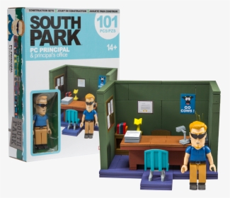 “pc Principal’s Office” Construction Set By Mcfarlane - Mcfarlane Toys South Park, HD Png Download, Transparent PNG