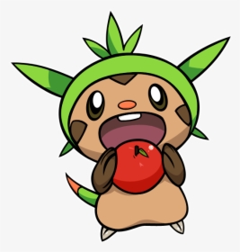 Pokémon X And Y Clip Art Leaf - Chespin Pokemon, HD Png Download, Transparent PNG