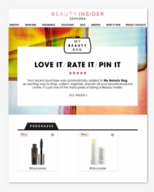 Sephora Leave A Review Email, HD Png Download, Transparent PNG