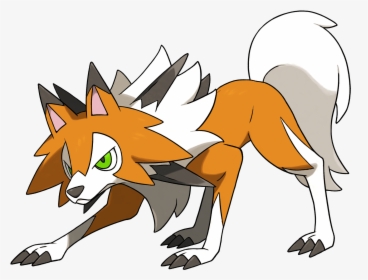 Pokémon Ultra Sun And Ultra Moon Pokémon Sun And Moon - Shiny Lycanroc Midday Form, HD Png Download, Transparent PNG