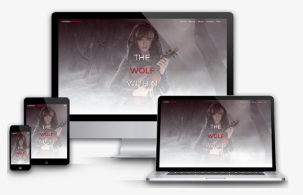 Device Mockup Of The Lindsey Stirling Page - Smartphone, HD Png Download, Transparent PNG