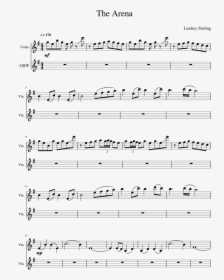 Arena Lindsey Stirling Violin Sheet Music, HD Png Download, Transparent PNG