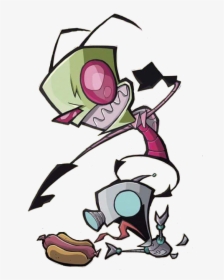 Invader Zim And Gir Vector By Mariahellenbrony1 - Invader Zim Renders, HD Png Download, Transparent PNG
