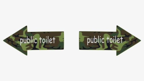 Arrow-public Toilet Clip Arts - Graphic Design, HD Png Download, Transparent PNG