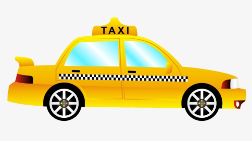 Taxi Clipart Transparent Pencil And Color Taxi - Taxi Png, Png Download, Transparent PNG