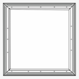 Mini Billboard Frame, - Project Borders Black And White, HD Png Download, Transparent PNG