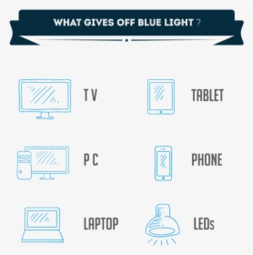 Things That Give Off Blue Light, HD Png Download, Transparent PNG
